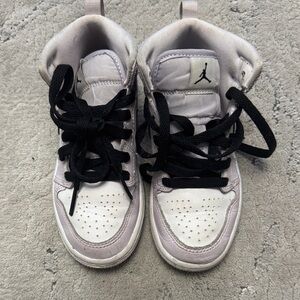 Kids' Jordan Sneakers - Cream and Black 11